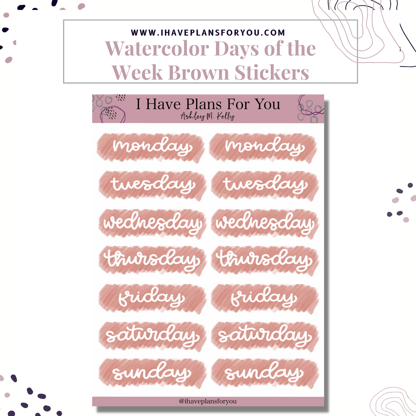 Antique Cozy Corner Deco Sticker Set