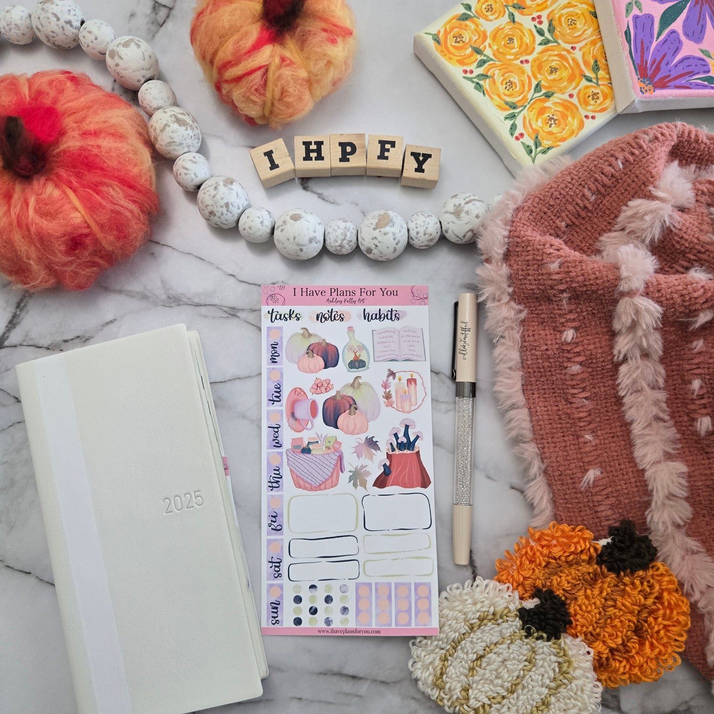 Autumn Enchantment Hobonichi Weeks Stickers