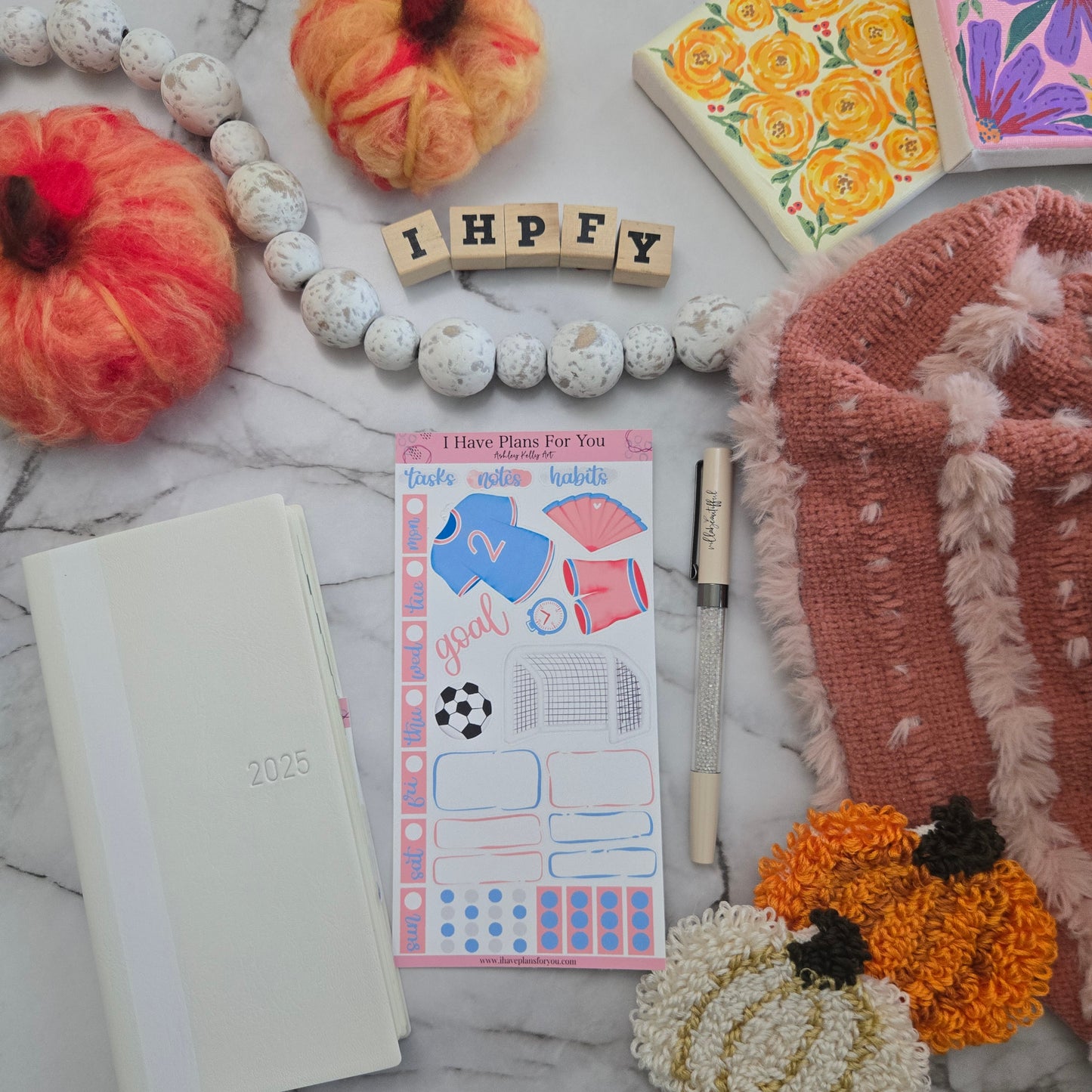 Soccer Season Hobonichi Weeks Stickers