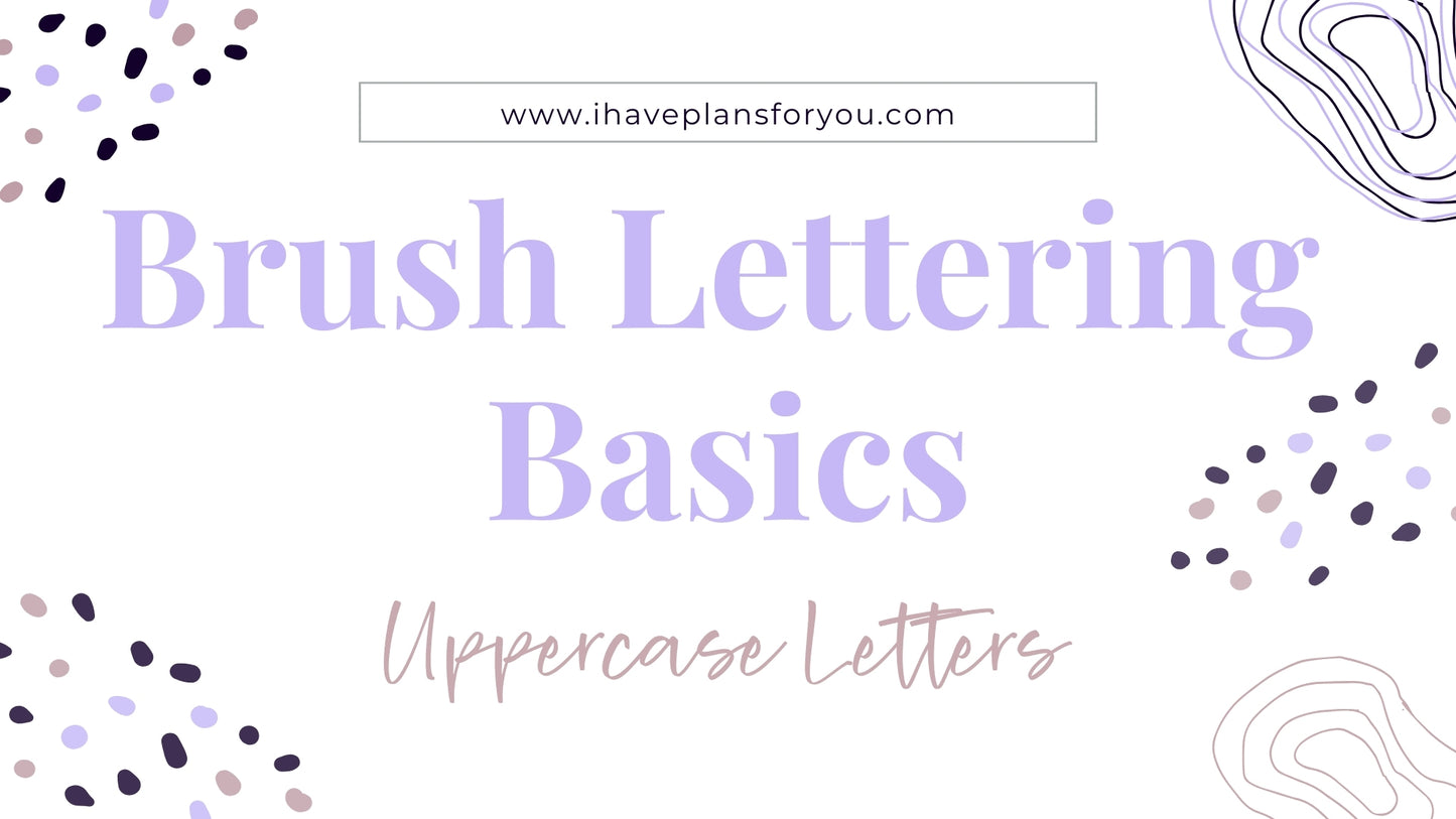 Brush Lettering Basics Course