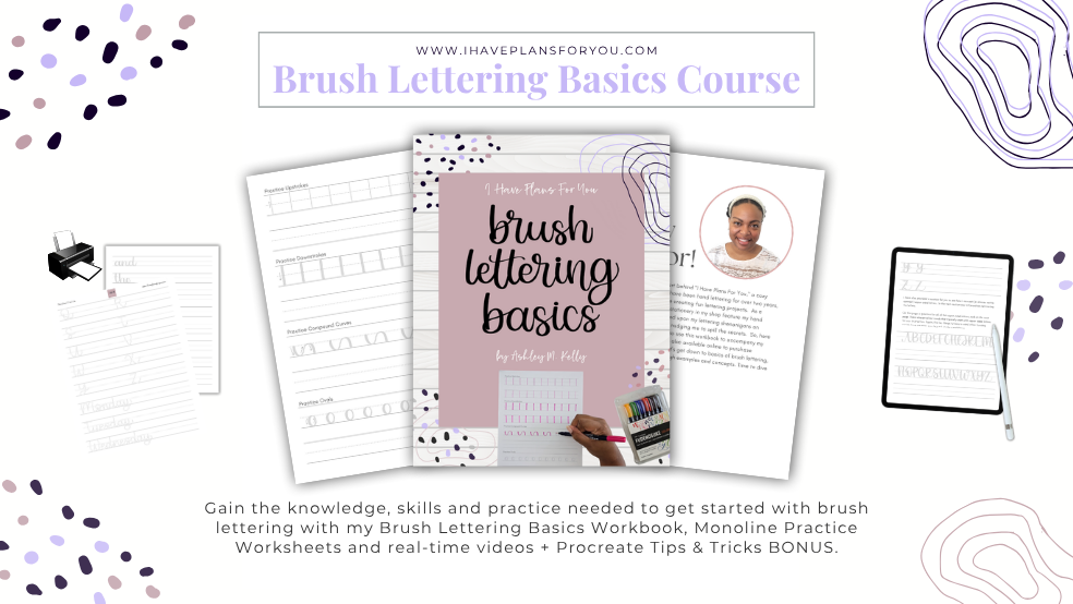 Brush Lettering Basics Course
