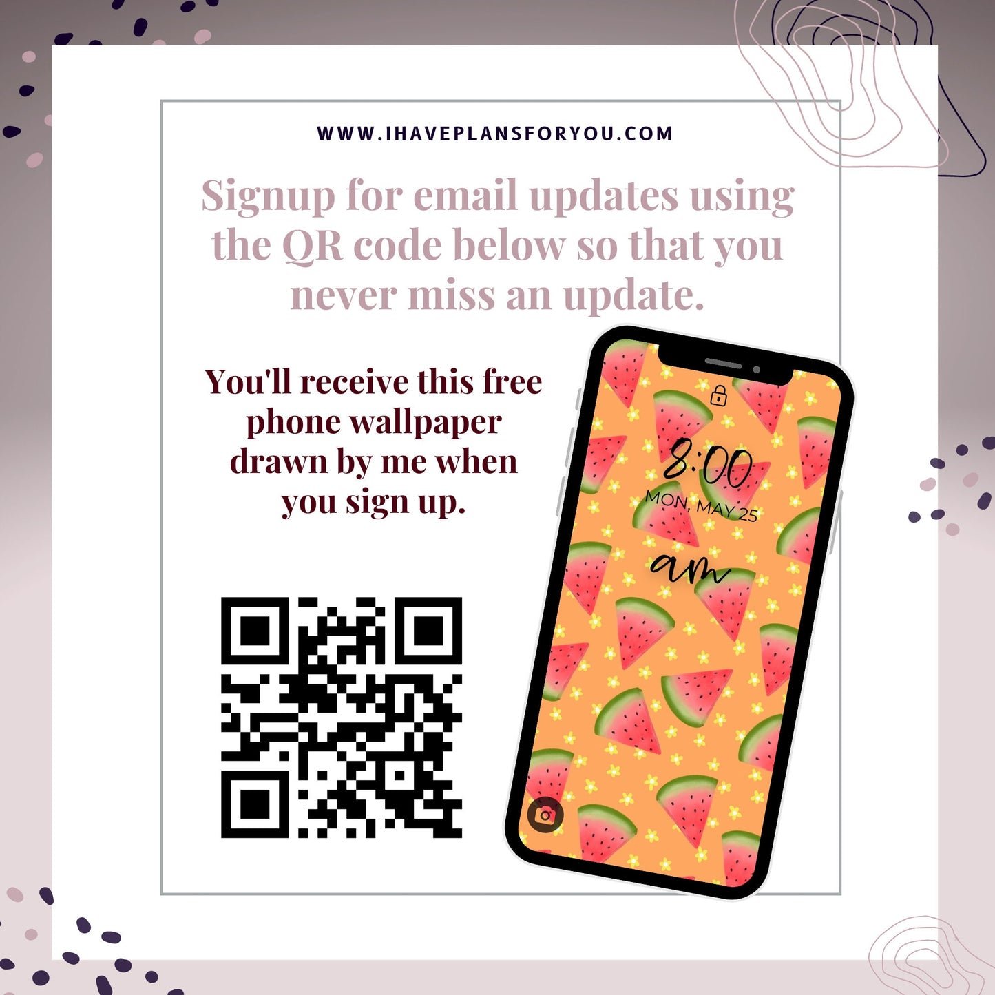 Abstract It Girl Sticker