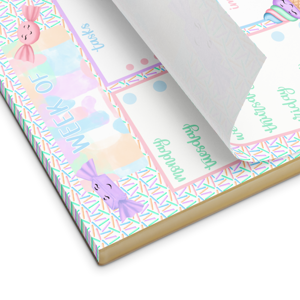 Pretty Yummy Treats Notepad