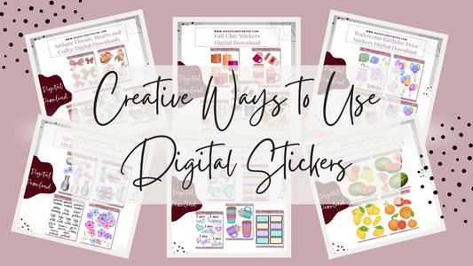 Creative Ways to Use Digital Stickers