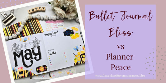 Bullet Journal Bliss vs Planner Peace