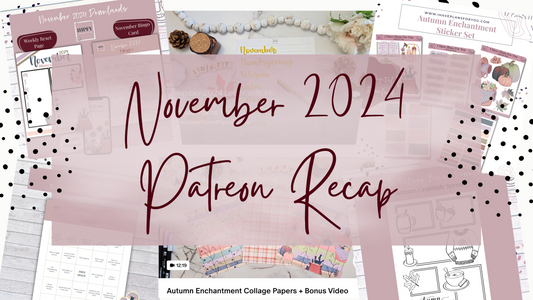 November 2024 Patreon and IHPFY Update