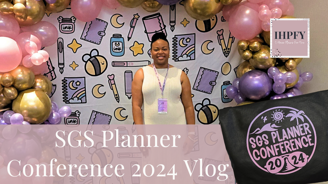 New Videos: SGS Planner Conference 2024 and Cute Sticker Clusters Tutorial
