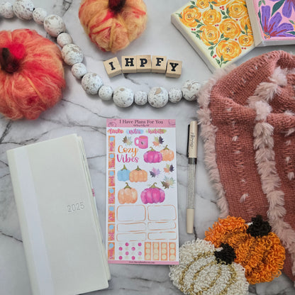 Bright Cozy Fall Hobonichi Weeks Stickers