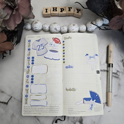 Football Season Hobonichi Weeks Stickers