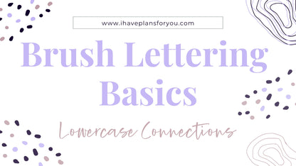 Brush Lettering Basics Course