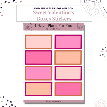 Sweet Valentine Sticker Set