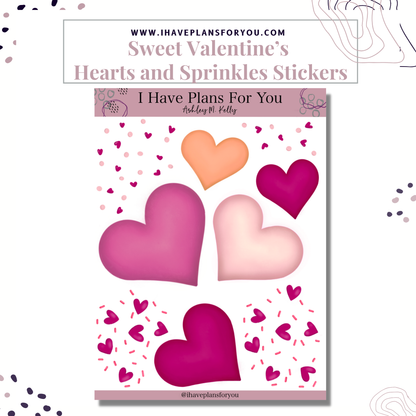 Sweet Valentine Sticker Set
