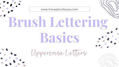 Brush Lettering Basics Course