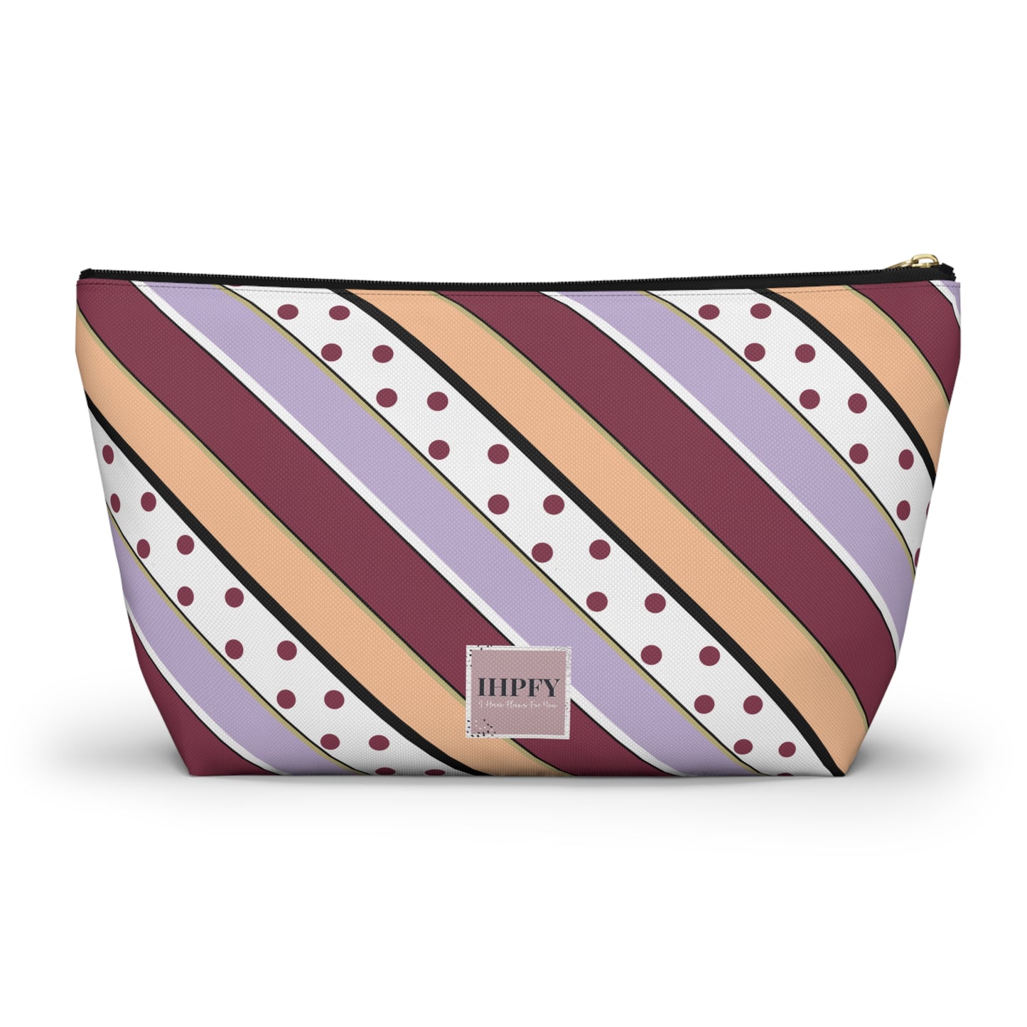 Softly Falling Blooms Large Accessory and Planner Pouch