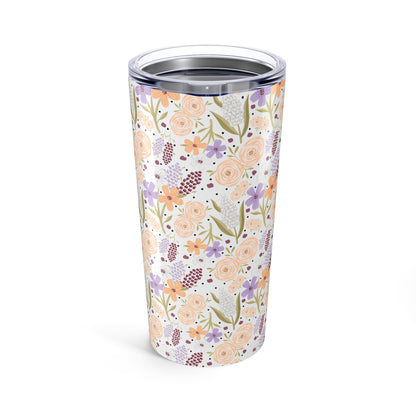 Softly Falling Blooms 20 oz Tumbler