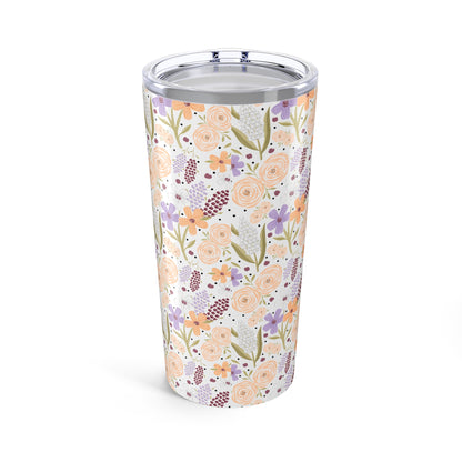 Softly Falling Blooms 20 oz Tumbler