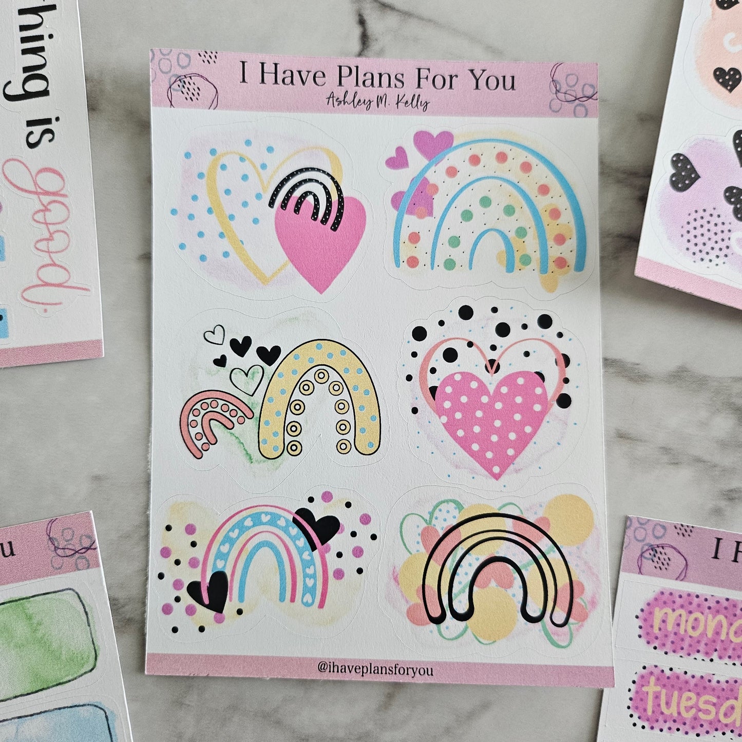 Lovely Spots of Happiness Sticker Set