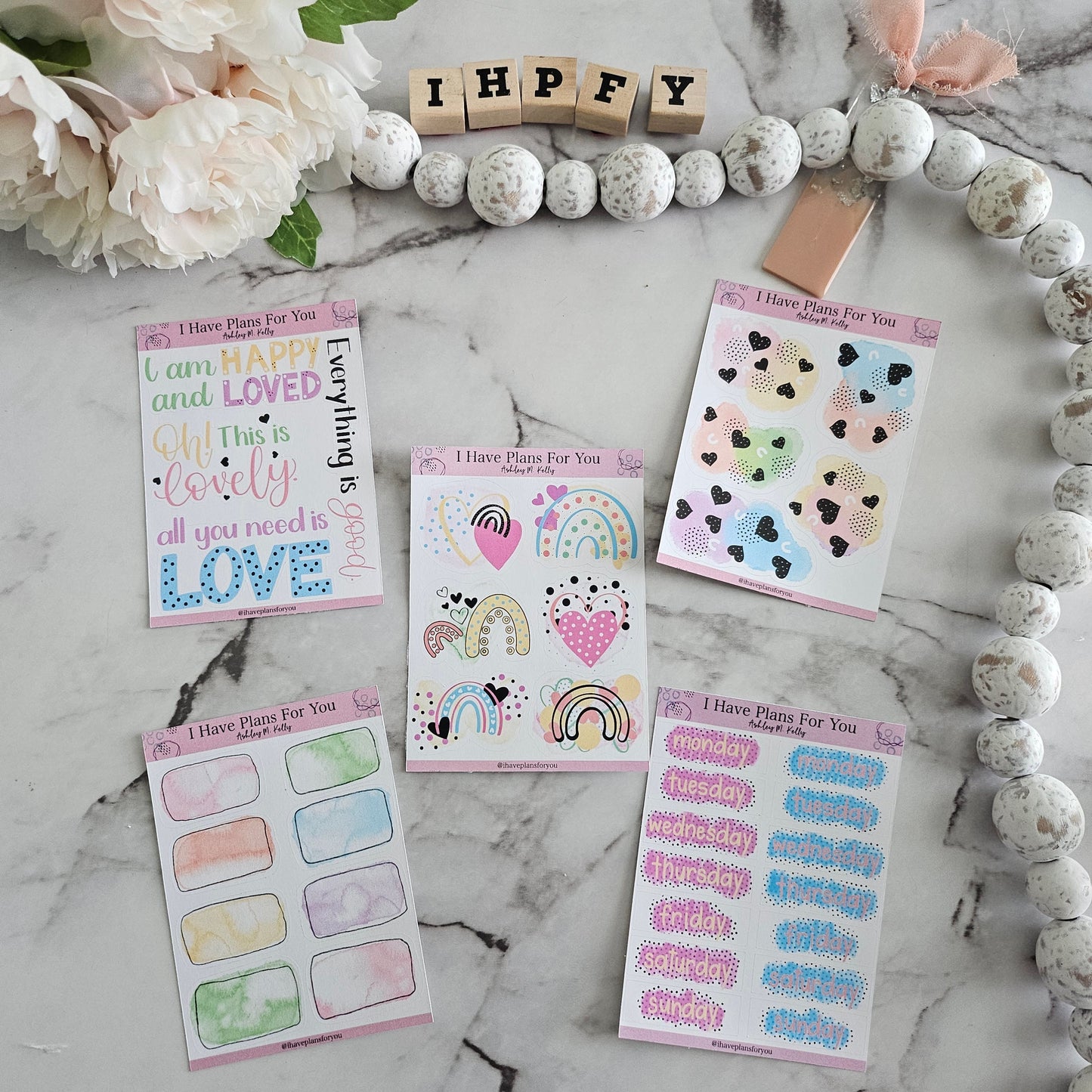 Lovely Spots of Happiness Sticker Set