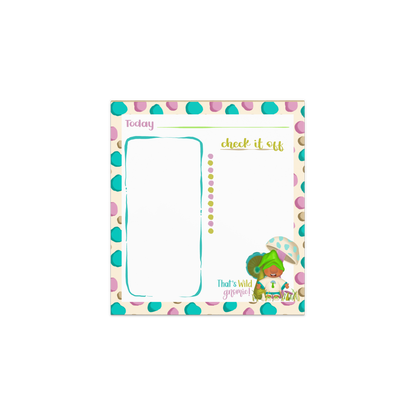 Shroomy Little Gnomes Notepad