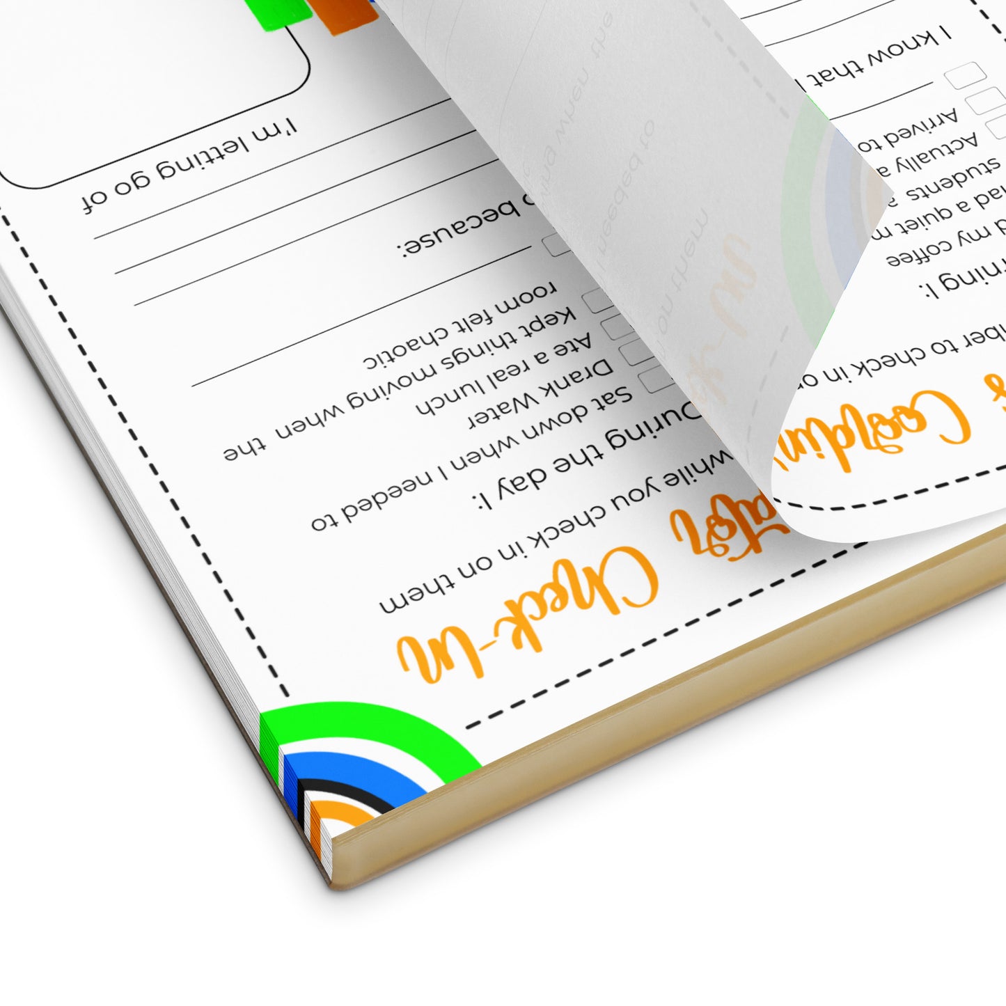 Chaos Coordinator Check-In Notepad