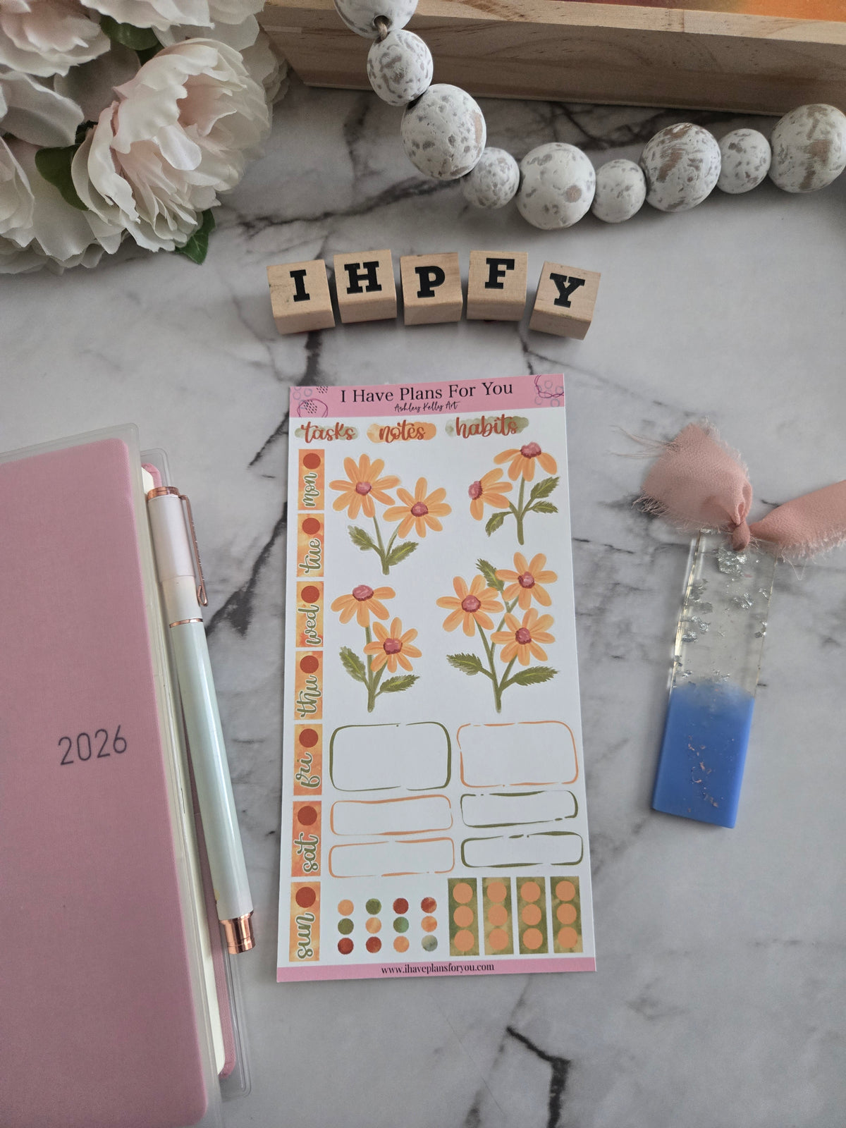 2 Stuks Transparante Hoes Voor Hobonichi Weeks – 20,8x19,8 Cm – Met Penlus, Kaartvakken, Labeltabs En Metalen Sjabloon – Waterdicht En Stevig