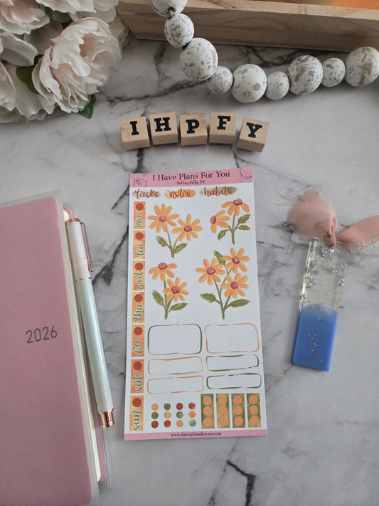 Flowers in the Sun Hobonichi Weeks Stickers